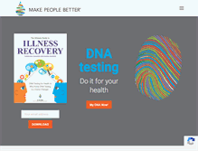 Tablet Screenshot of makepeoplebetter.com